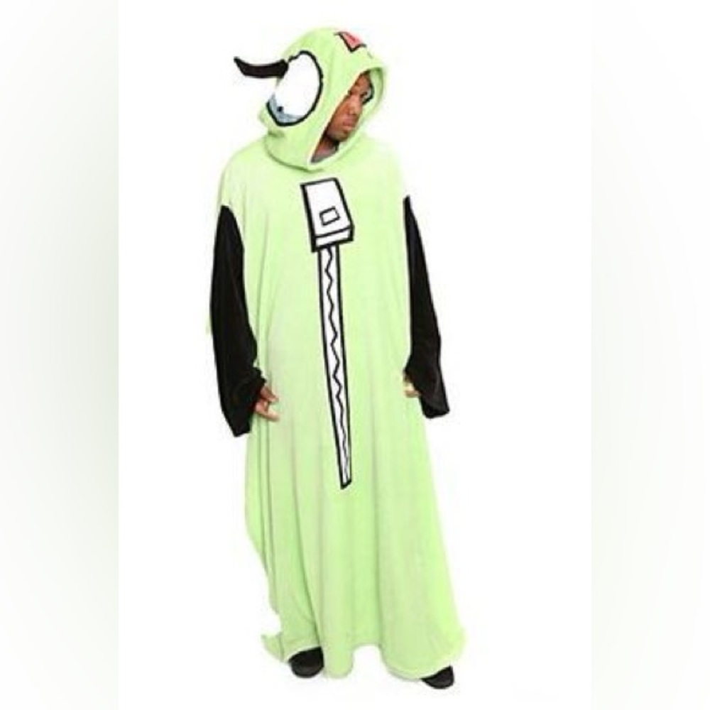 Nickelodeon Invader Zim Gir snuggie plush robe rare y2k with box